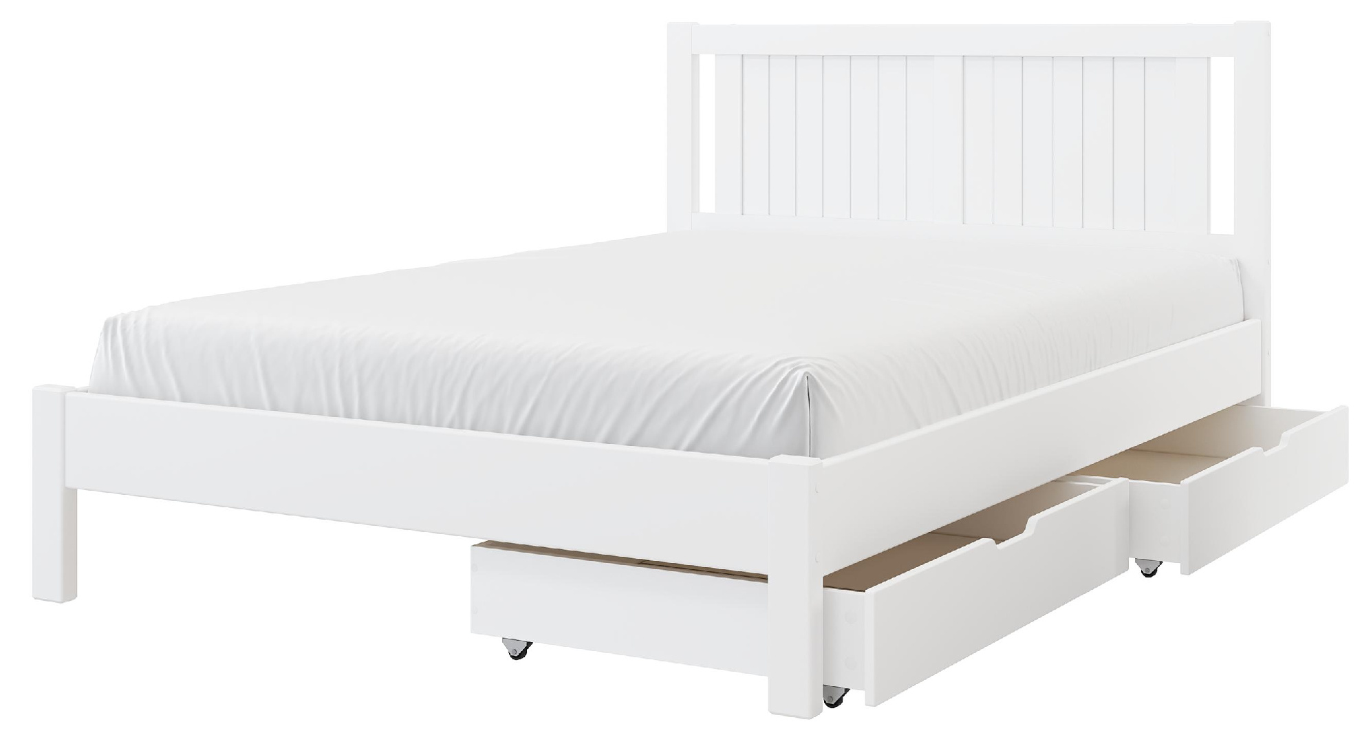 Кровать Сканди Белый Античный 1400x2000